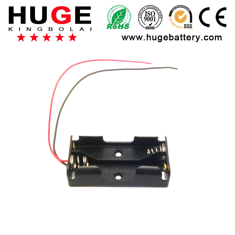 1.5V 2 options AAA battery holder switch