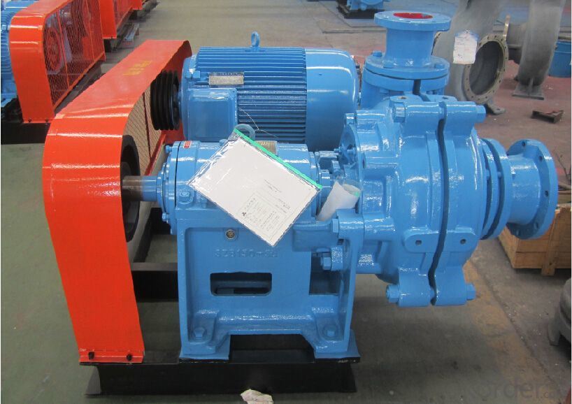 Mineral Processing Mechanical Seal Horizontal Centrifugal Slurry Pump