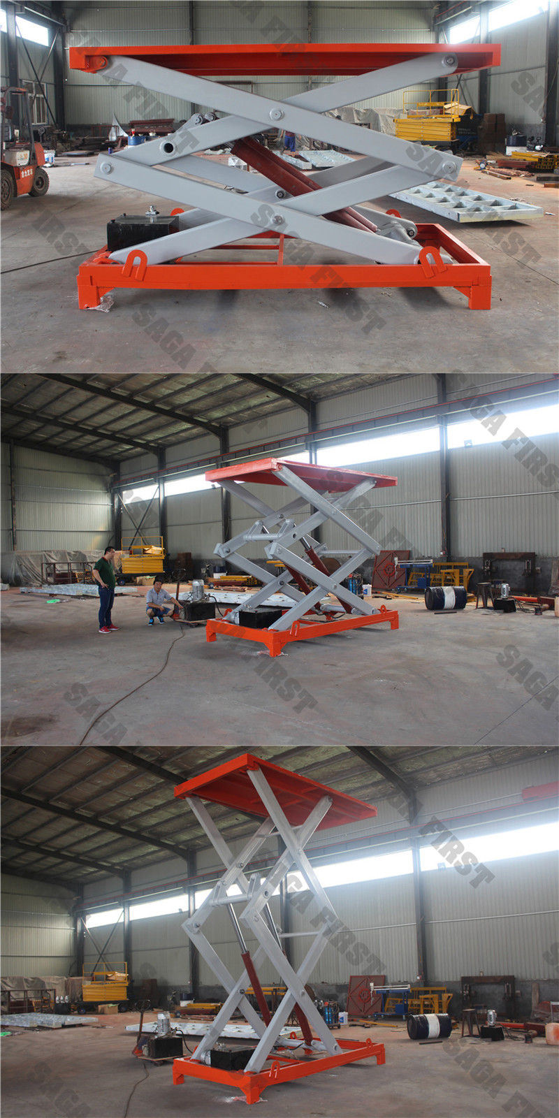 Hydraulic Heavy Duty Lifting Platform Car Lift Table