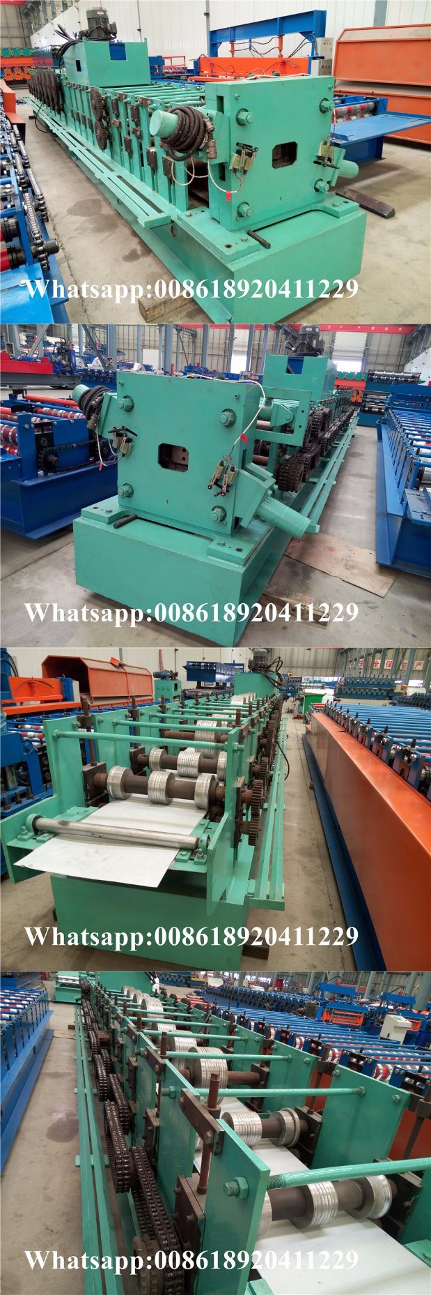 Rain Gutter Down Pipe Making Machine