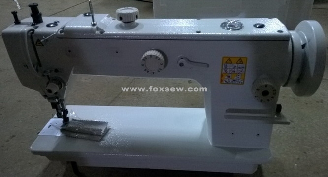 Single Needle Long Arm Top and Bottom Feed Lockstitch Machine