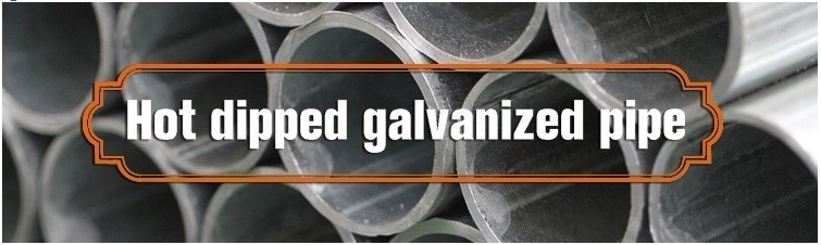 ASTM A53 A36 Grade B Galvanized Steel Pipe and Steel Tubes