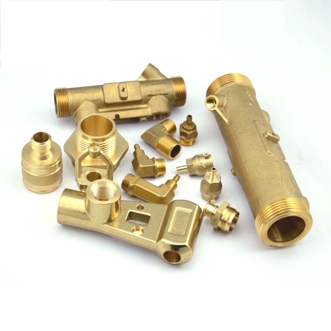 Custom Made Brass Forging Parts Sand Blasting