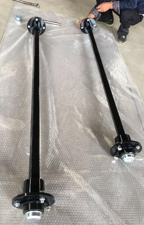 Obt Small Straight Trailer Stub Axles Without Brake