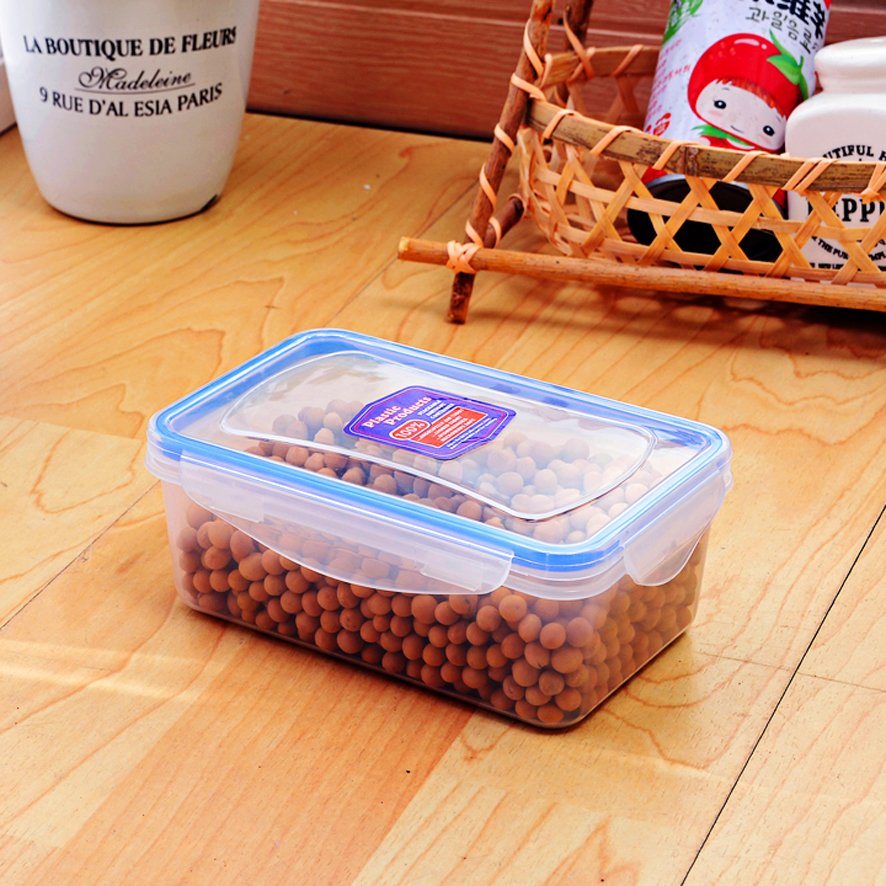 FDA Food Storage Container, Household Plastic Airtight Food Containers with Lock