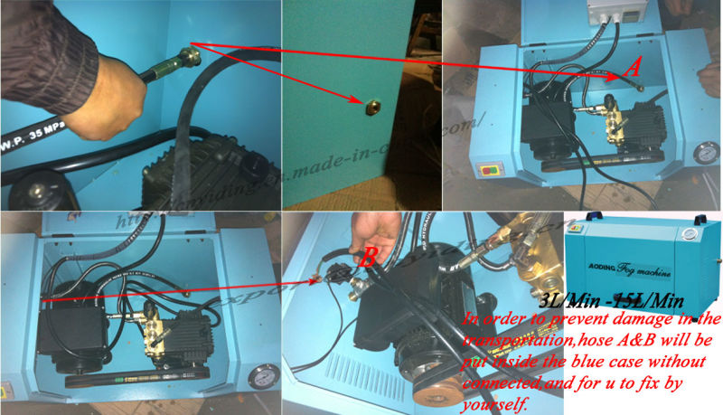 15L/Min Industry Duty Misting Cooling Systems (YDM-0715B)