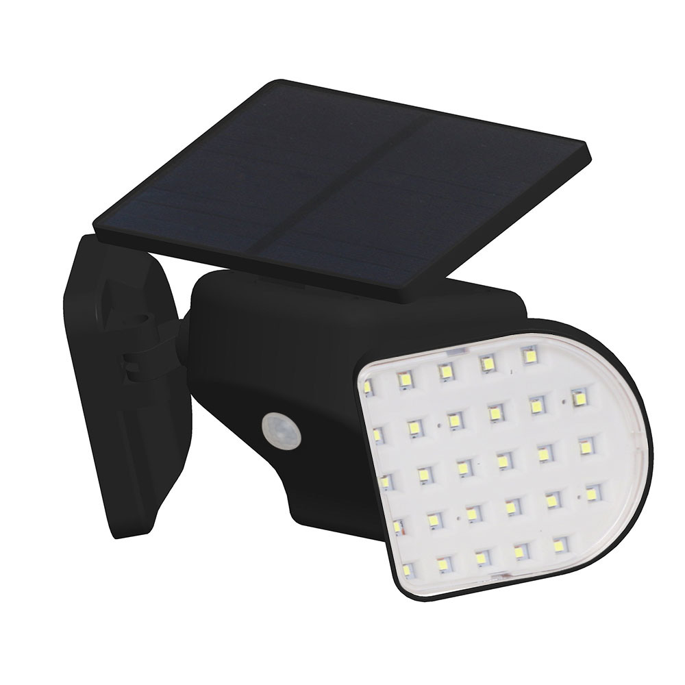 Waterproof Outdoor LED Sensor Garden Solar Dual Head Spotlight