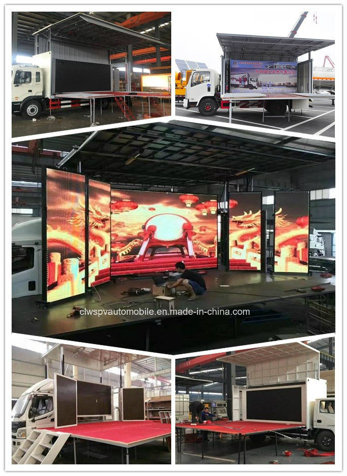 15 Tons High Quality Movable Stage Truck JAC Outdoor Stage Vehicle