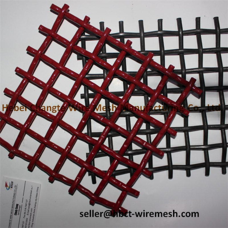 High-Carbon Steel Crimped Square Wire Mesh for Vibrating Screen