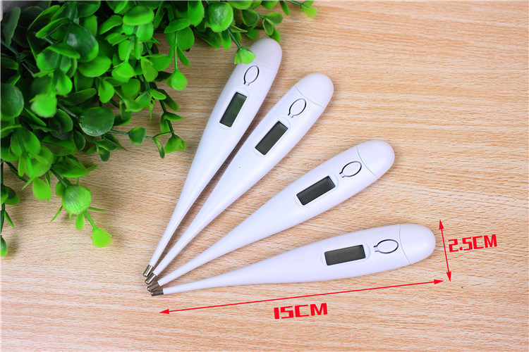 Body Thermometer Digital LCD Baby Body Thermometer with Soft Tip Electronic Clinical Thermometer for Kids Adult Temperature Measurement Accuracy0.1c