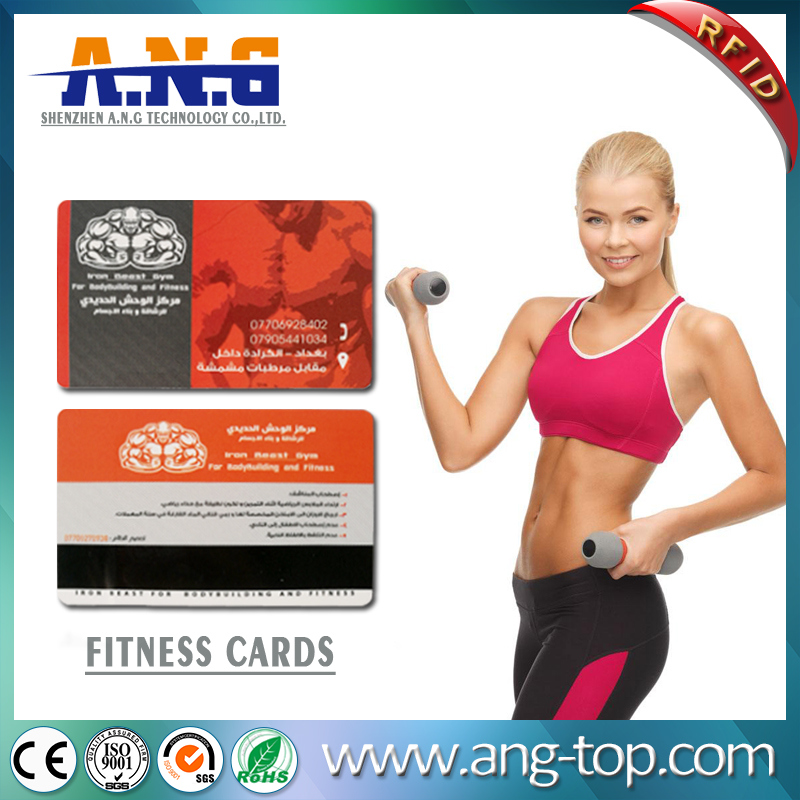 Personal Printing Membership Card RFID Card for Fitness Centre