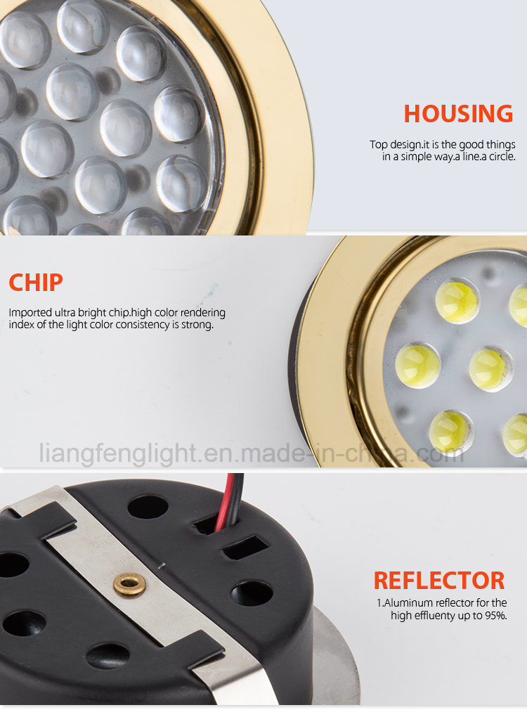 2.5W LED Small Downlight Spotlight with SMD 5050 Chip