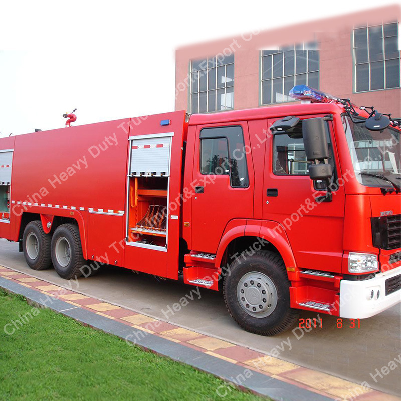 HOWO 6X4 16-20cbm Water Tank Fire Fighting Truck