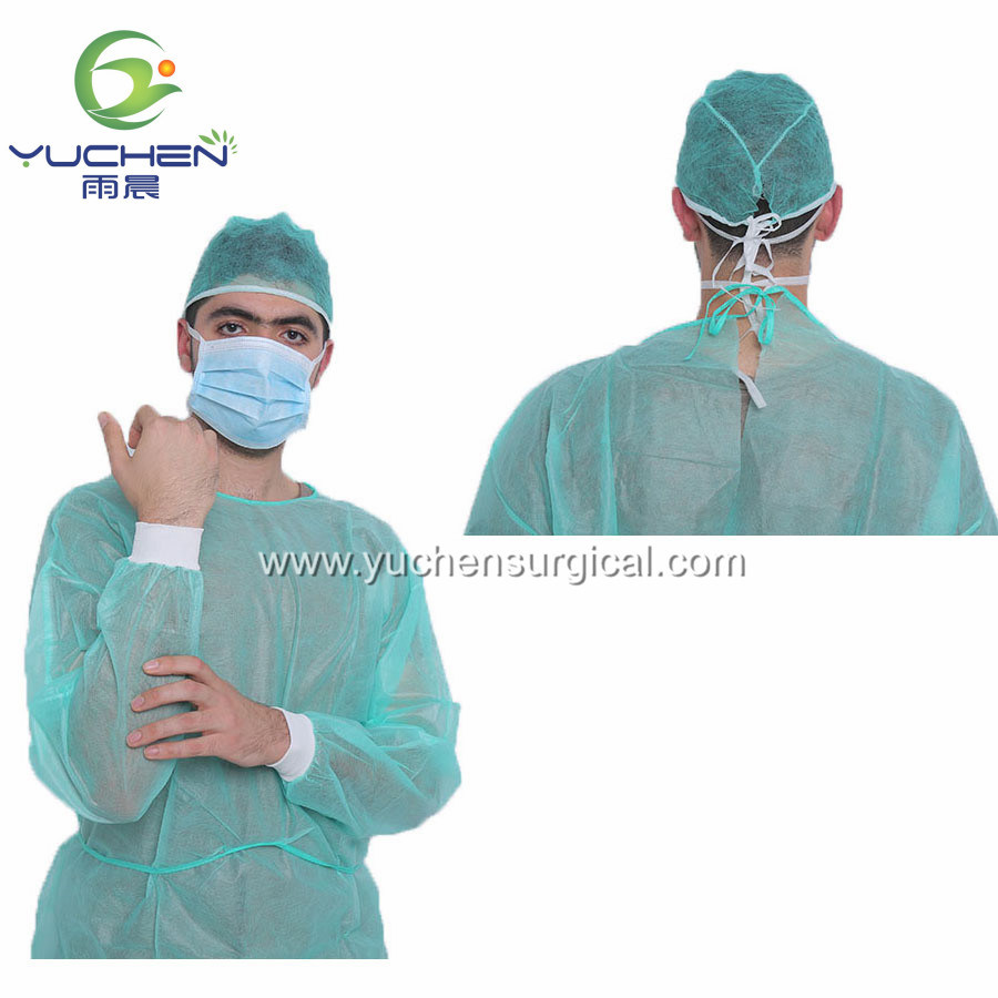 Hospital Medical Patient Disposable Surgical Isolation Gown