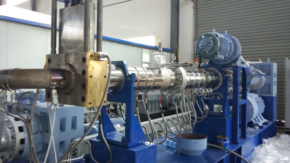 Pet/PA/EPDM/PS/Sbs/CPE/EVA Lab Twin Screw Extruder