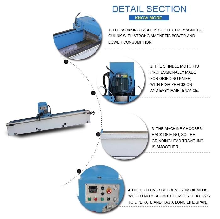 Automatic Knife Grinder for Veneer Peeling Machine