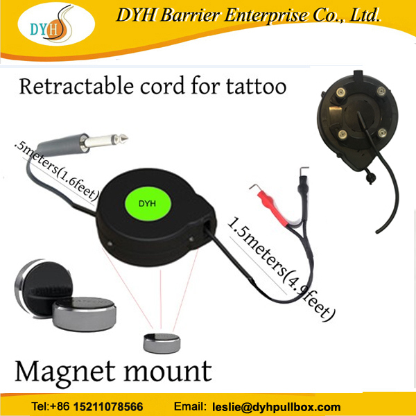 Power Reel Management Extention Cable Reel for Tattoo Use