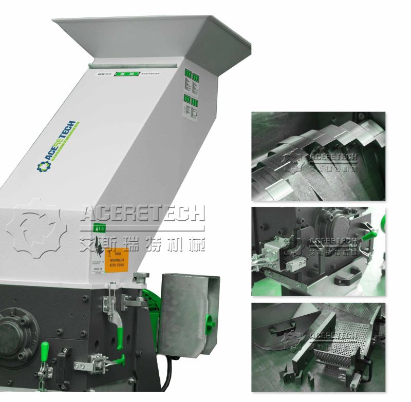 Low Noise Granulator/Crusher for Plastic Recycling