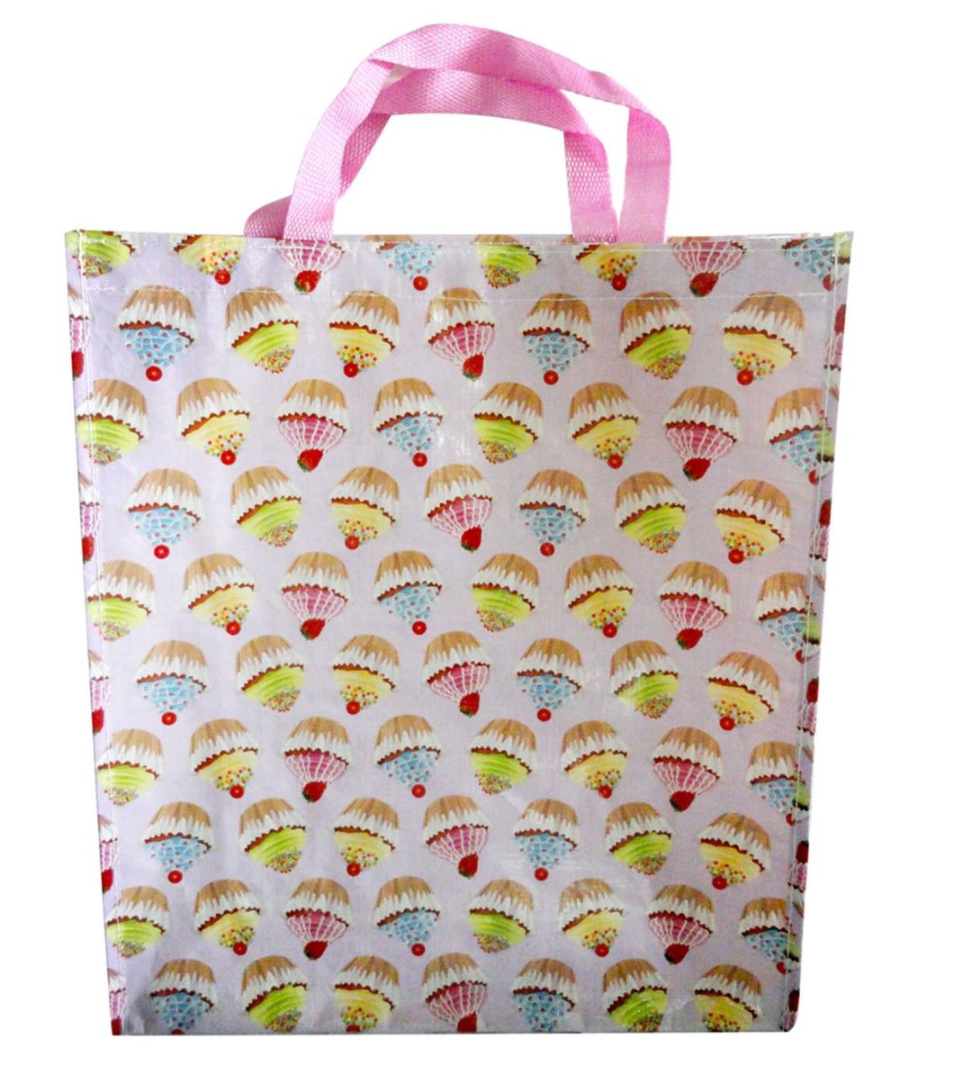 PP Grocery Non Woven Bag, Shopping Tote Bag, Promotion Cooler Bag, Cotton Canvas Bag, Woven Bag, Drawstring Bag, Laminated Bag (PP-032)