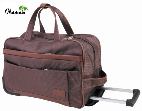 Colorful Duffle Bag Men's Trolley Bag Business Bag 2 Wheels Travel Bag