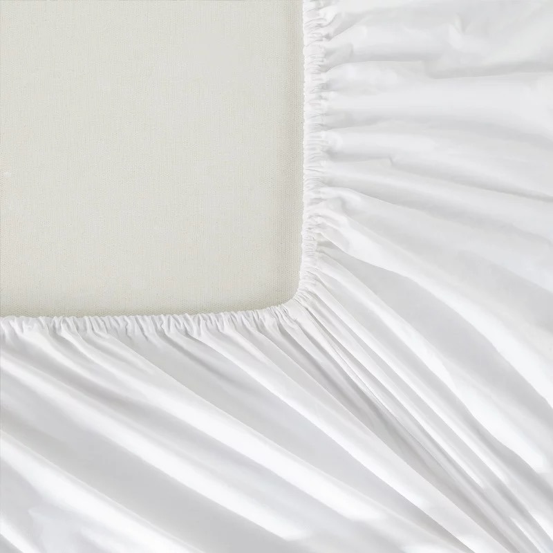 Polyester Fitted Mattress Cover/ Protector with Hollow Fiber Filling Factory