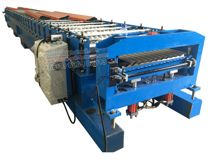 Top Quality Corrugated Roof Sheet Making Roll Forming Machine