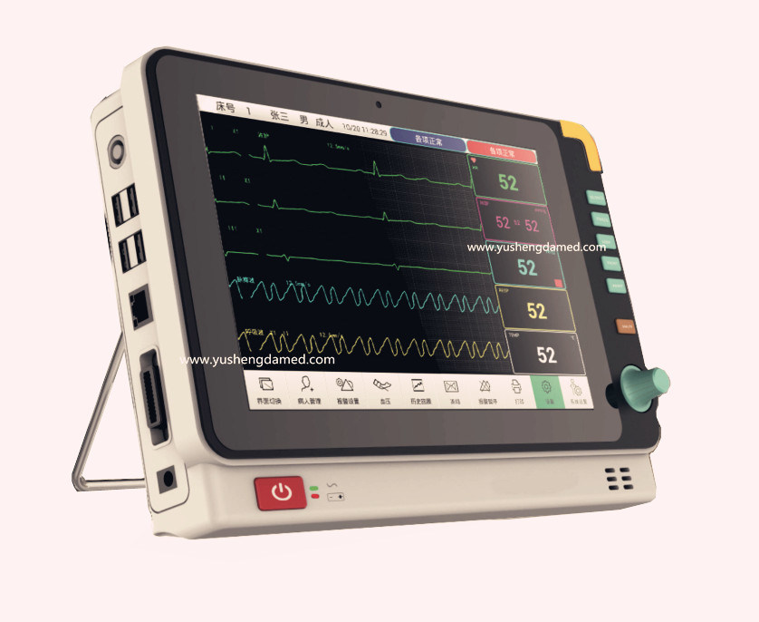 Medical Equipment ECG 12.1 Inch Multi-Parameter Patient Monitor