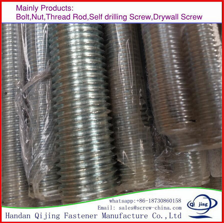 DIN 975 Grade 4.8 Alvanized Thread Rod