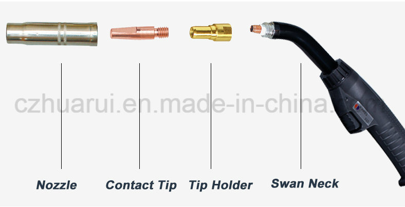 Most Sold Es400 Gas Cooled Welding Torch for MIG Welding