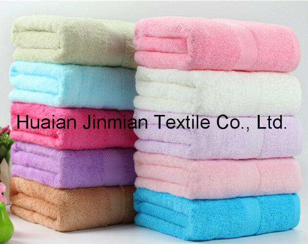 White High GSM Plain Weave Hotel Home SPA Bath Towels Wholesale