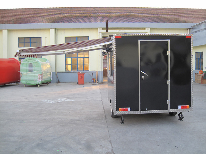 Mobile Mini Fast Food Carts with Shade Window (SHJ-MFS250)