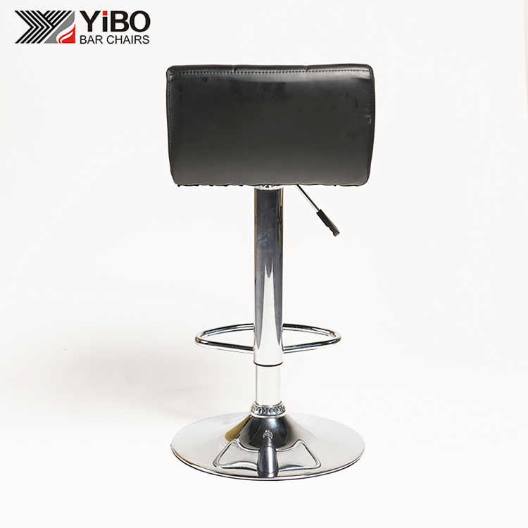 Hot Sale PU Leather High Chair Bar Stool with Back