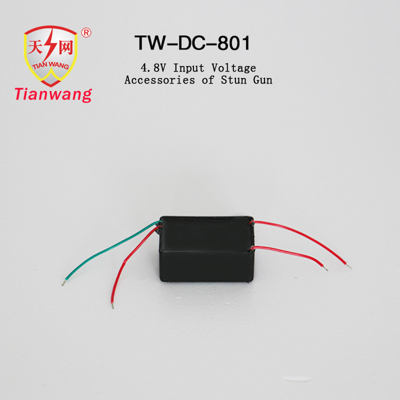 Epoxy Potting DC 4.8V Input 3000mA Flyback Transformer for Electric Shock