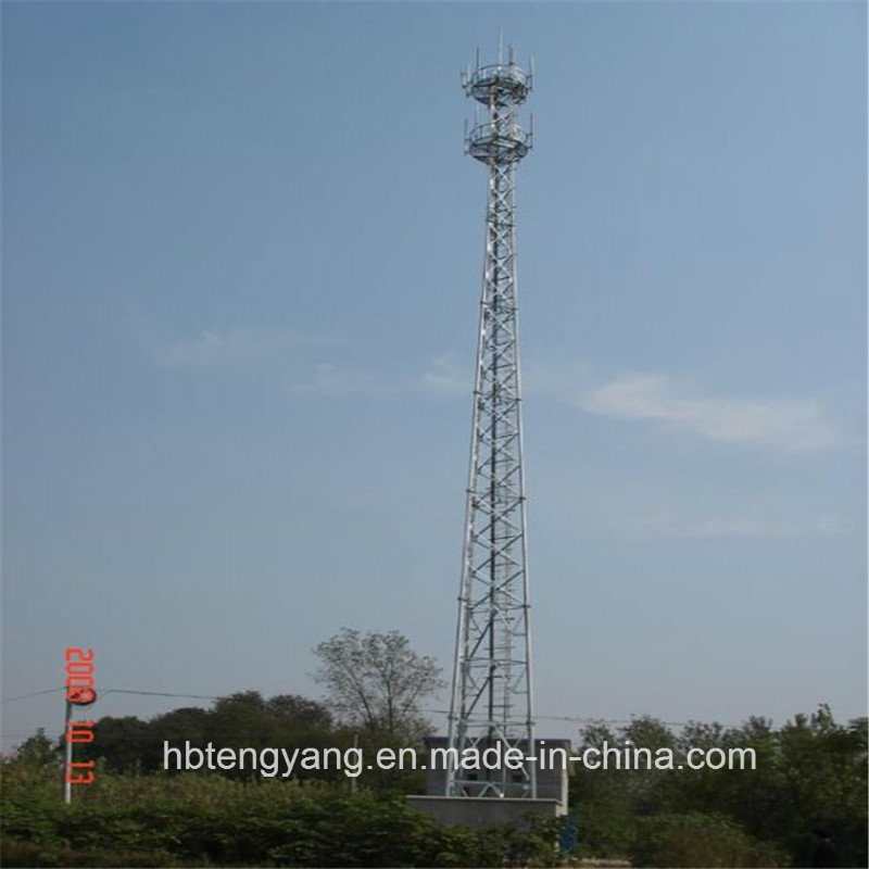 3 Legged Steel Tube Telecommunication Tower