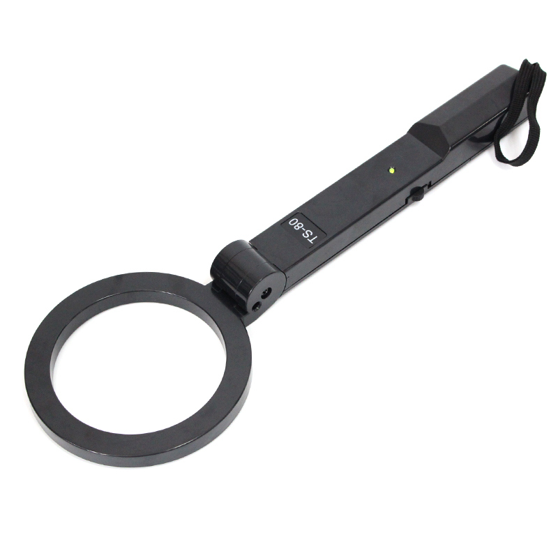 High Sensitivity Foldable Metal Detector Ts-80 Portable Handheld Metal Detector Airports Railway Stations Docks