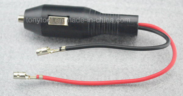 12V Fused Replacement Cigarette Lighter Plug with Leads