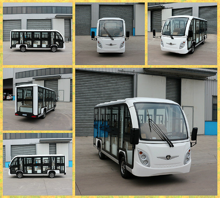 Ce Approved China Factory 14 Seater Electric Shuttle Bus