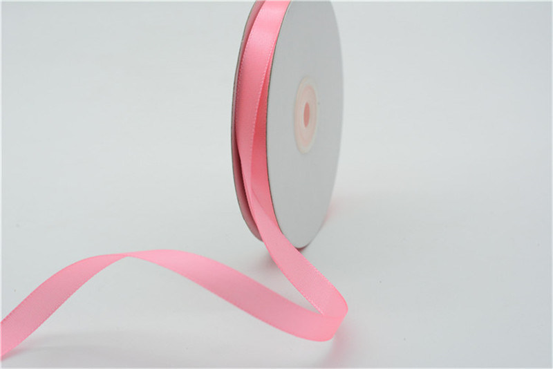 Polyester Solid Color Single/Double Faced Satin Ribbon