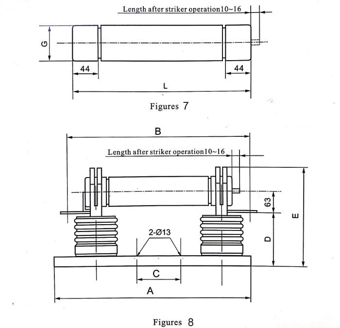 High Voltage Limit Current Fuse for Protection Transformer