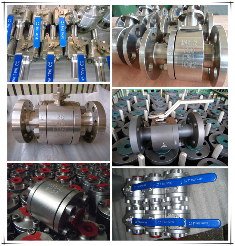 Floating Flanged End Stainless Steel Ball Valve