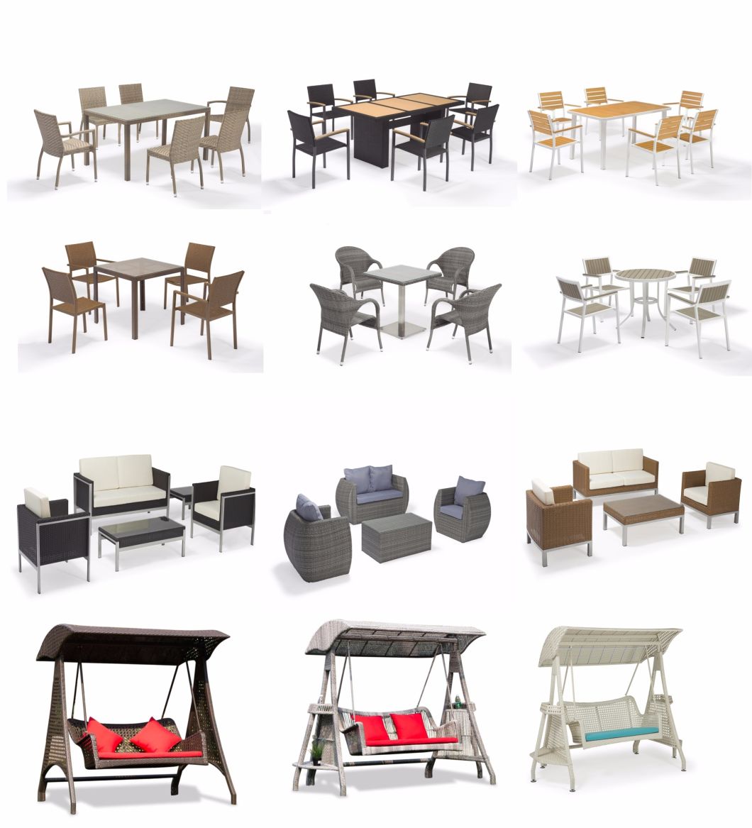 Woven Outdoor Garden PE-Rattan Furniture Coffee Table Set