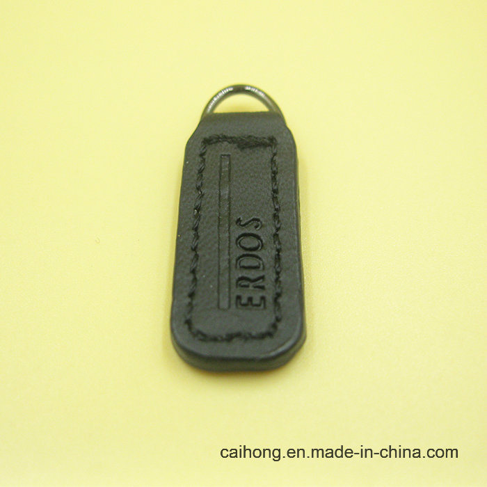 Buy Custom Logo Rectangle Leather Puller with Suture