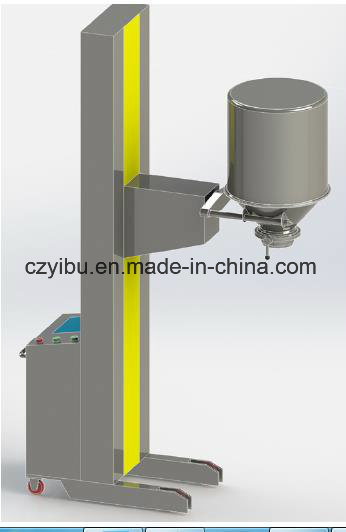 Movable Hopper Lifter for Fluid Bed Dryer