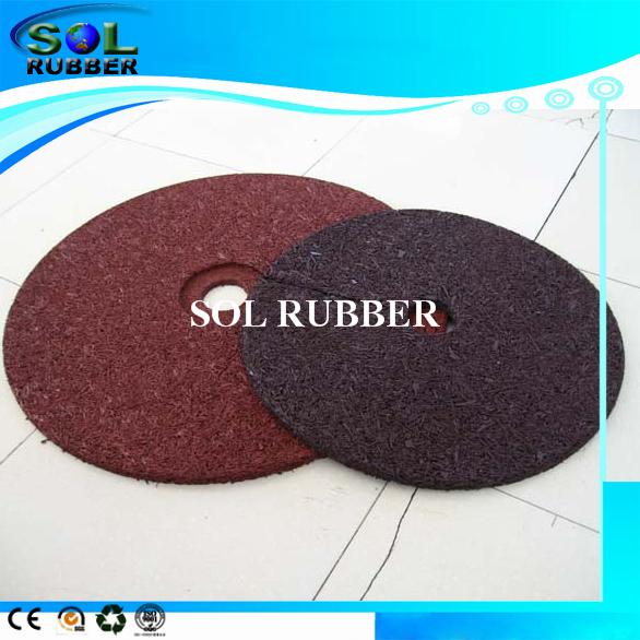 Recycled Rubber Round Tree Ring Mats 24 Inch