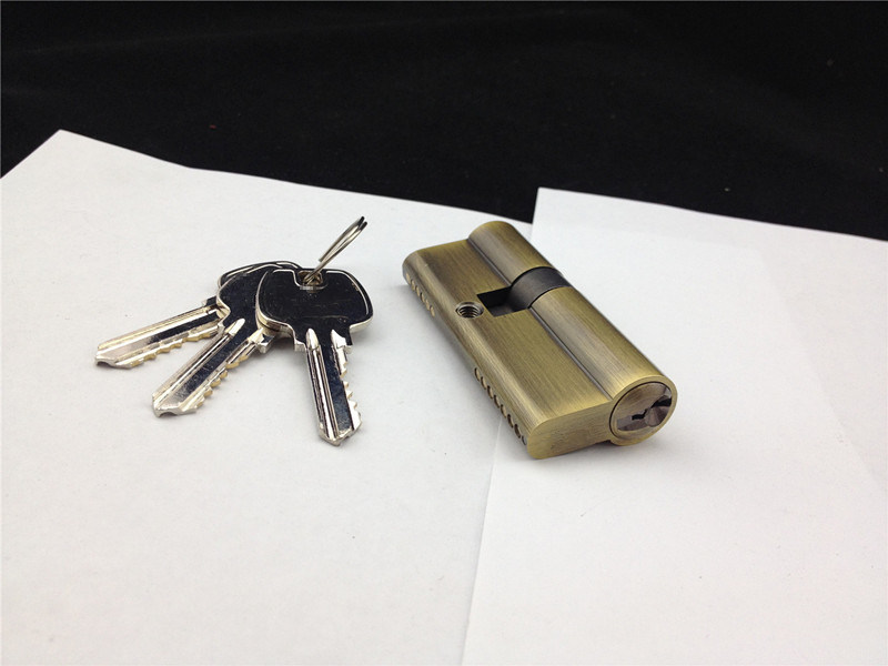 70mm High Security Brass S-Groove Key Cylinder