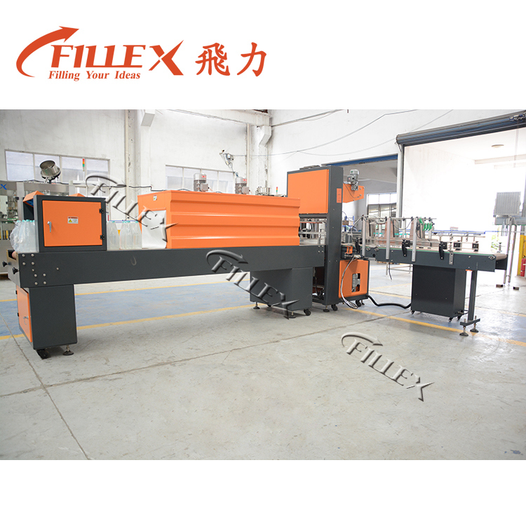 Shrink Wrapping Machine with Heat Shrink Tunnel Machine