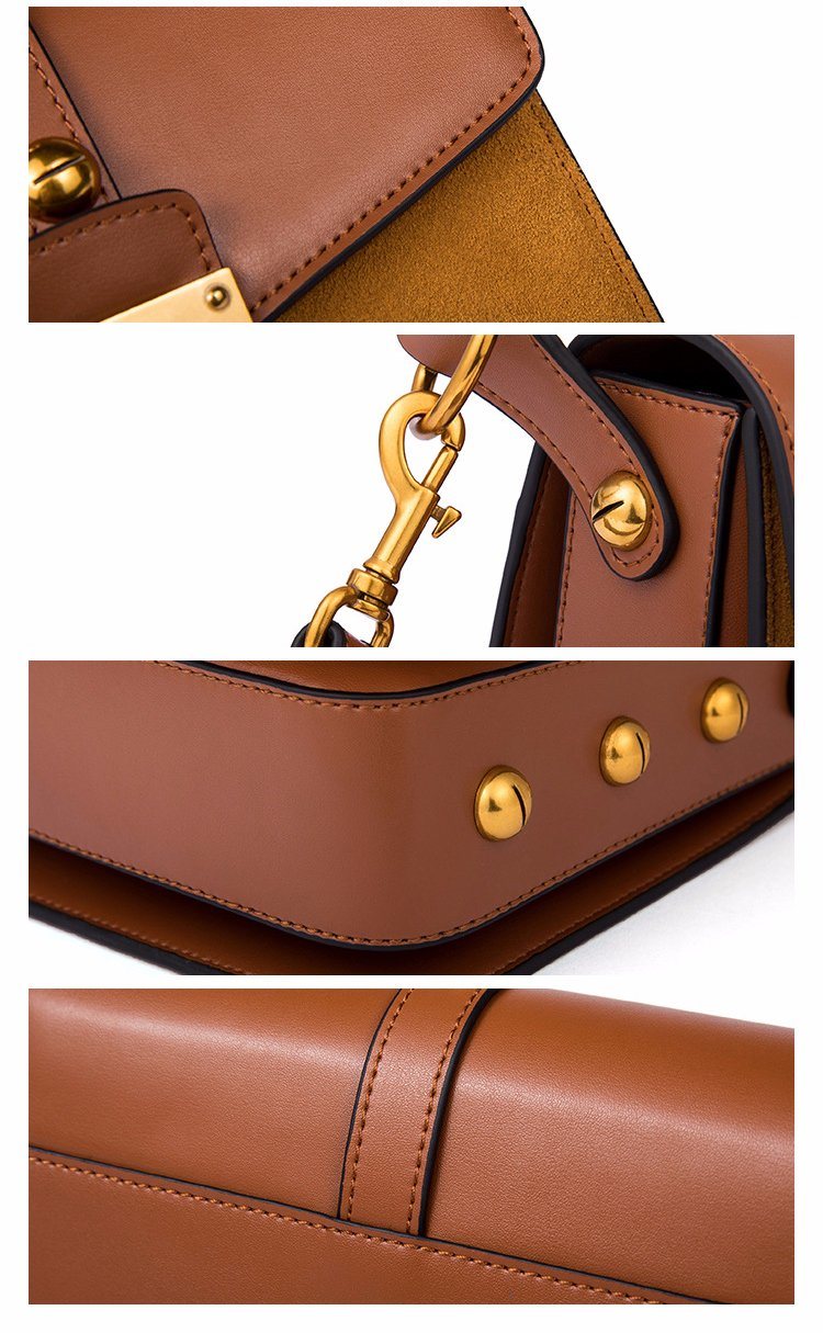 Newest Good Quality Genuine Cow Leather Leisure Handbag Designer Bag for Women
