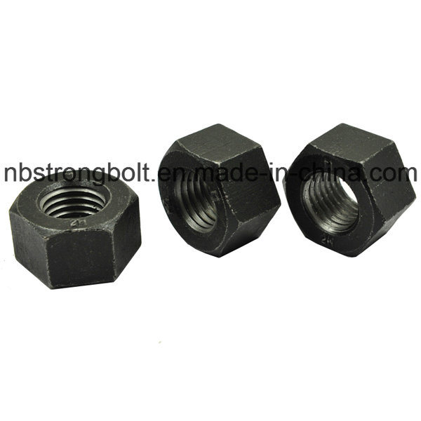 Gr. 2h Heavy Hex Nut with Black Oxid