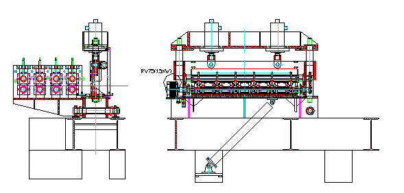 Automatic Hydraulic Curving Machine