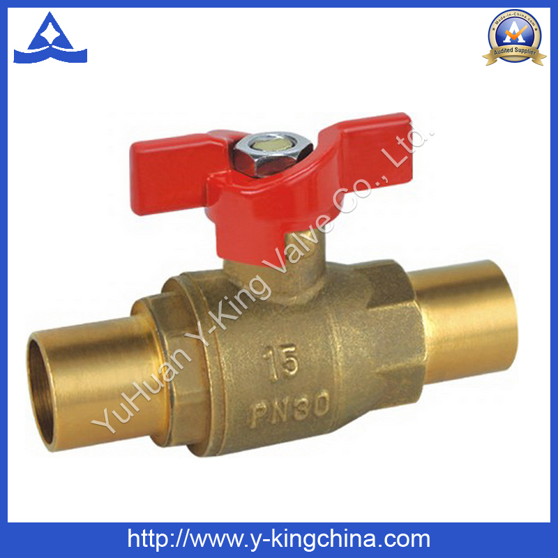 Pn30 Brass Ball Gas Valve for Gas Control System (YD-1014)